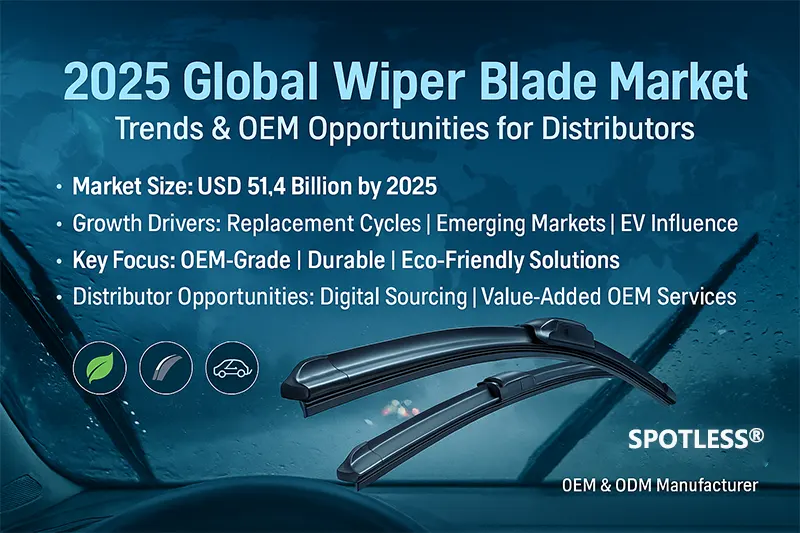 Global Wiper Blade Market Outlook 2025: Trends & OEM Opportunities for Distributors