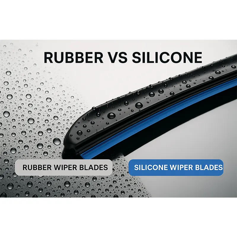 Silicone vs. Rubber Wiper Blades: Which Material Lasts Longer?