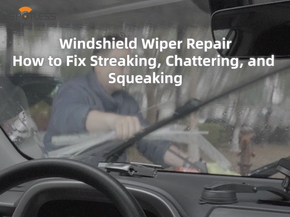 Windshield Wiper Repair: How to Fix Streaking, Chattering, and Squeaking