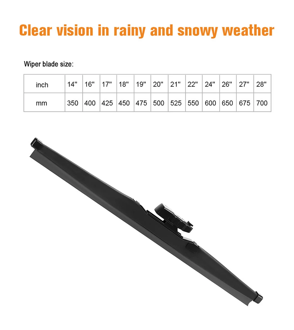 Snow Wiper Blades
