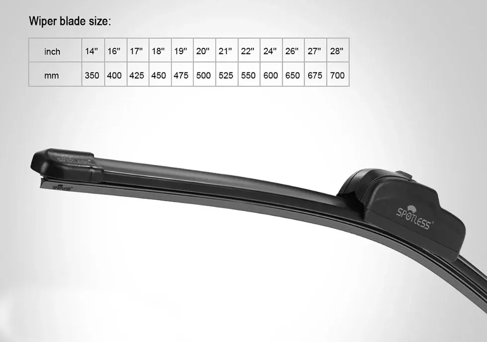 wiper size