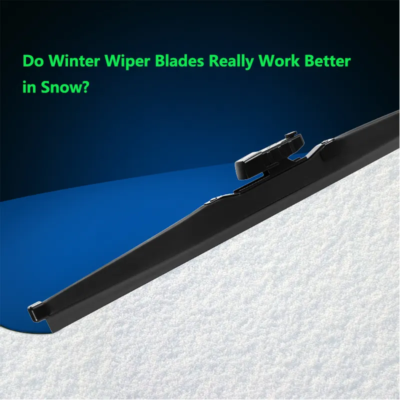 windter wiper blades Really Work Better in Snow